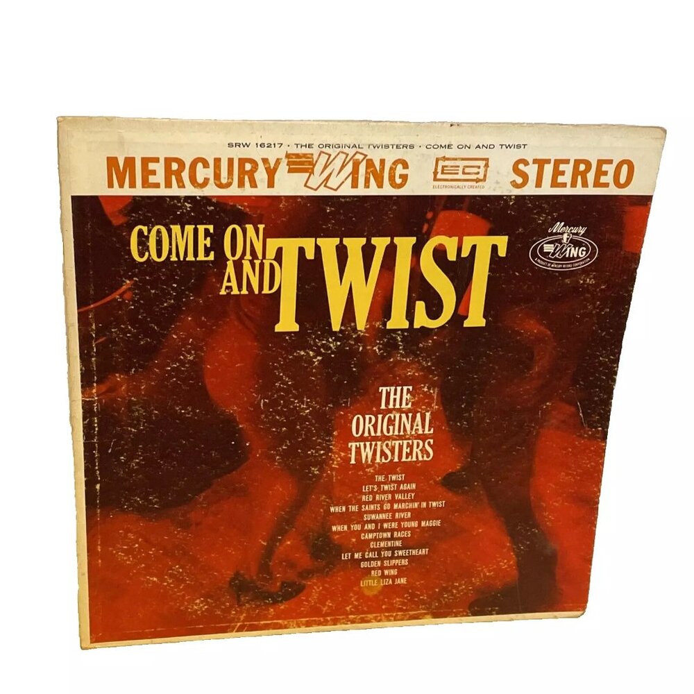 The Original Twisters Come On And Twist (Vinyl, 1962) Wing SRW 16217 Good+ LP